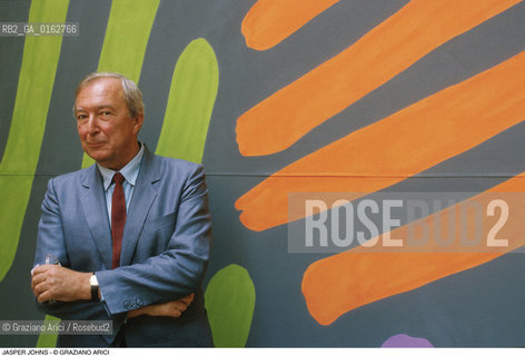 Caption: Nome: .JOHNS JASPER.Descrizione: .ARTE BIENNALE POP ART.Credit: ©Graziano Arici/Rosebud2 / Costo: .A.Nazione: .USA.Cittˆ: ..Data: .1988
