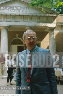 Caption: Nome: .JOHNS JASPER.Descrizione: .ARTE BIENNALE POP ART.Credit: ©Graziano Arici/Rosebud2 / Costo: .A.Nazione: .USA.Cittˆ: ..Data: .1988