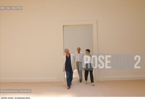 Caption: Nome: .JOHNS JASPER.Descrizione: .ARTE BIENNALE POP ART.Credit: ©Graziano Arici/Rosebud2 / Costo: .A.Nazione: .USA.Cittˆ: ..Data: .1988