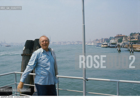 Caption: Nome: .JOHNS JASPER.Descrizione: .ARTE BIENNALE POP ART VENEZIA.Credit: ©Graziano Arici/Rosebud2 / Costo: .A.Nazione: .USA.Cittˆ: ..Data: .1988