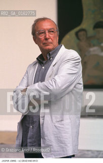 Nome: .JOHNS JASPER.Descrizione: .ARTE BIENNALE POP ART.Credit: ©Graziano Arici/Rosebud2 / Costo: .A.Nazione: .USA.Cittˆ: .VENEZIA.Data: .1988.