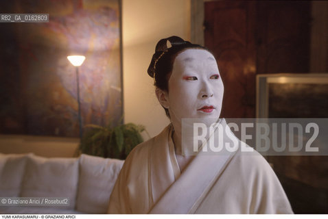 Caption: Nome: .KARASUMARU YUMI.Descrizione: .ARTE .Credit: ©Graziano Arici/Rosebud2 / Costo: .A.Nazione: .GIAPPONE.Cittˆ: ..Data: .1999