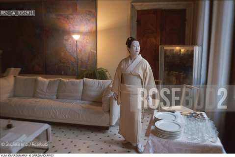 Caption: Nome: .KARASUMARU YUMI.Descrizione: .ARTE .Credit: ©Graziano Arici/Rosebud2 / Costo: .A.Nazione: .GIAPPONE.Cittˆ: ..Data: .1999