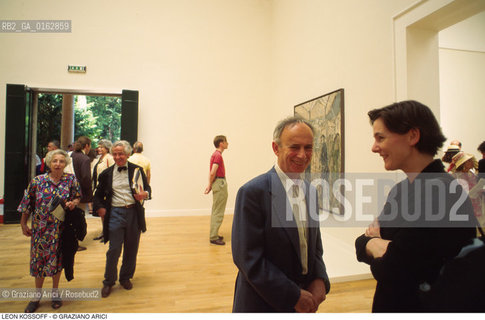Caption: Nome: .KOSSOFF LEON.Descrizione: .ARTE PITTORE.Credit: ©Graziano Arici/Rosebud2 / Costo: .A.Nazione: .GRAN BRETAGNA.Cittˆ: ..Data: .1995