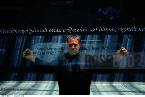 Caption: Nome: .KOSUTH JOSEPH.Descrizione: .ARTE CONCETTUALE.Credit: ©Graziano Arici/Rosebud2 / Costo: .A.Nazione: .USA.Cittˆ: ..Data: .1991