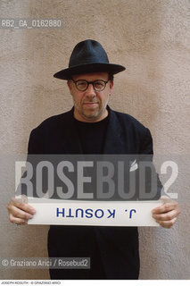 Caption: Nome: .KOSUTH JOSEPH.Descrizione: .ARTE CONCETTUALE.Credit: ©Graziano Arici/Rosebud2 / Costo: .A.Nazione: .USA.Cittˆ: ..Data: .1991