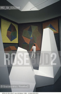 Localizzazione:.VENEZIA / CASTELLO.VENICE / CASTELLO.Oggetto:.Soggetto:.XLIII ESPOSIZIONE INTERNAZIONALE DARTE LA BIENNALE DI VENEZIA / OPERA COMPLEX FORM n¡ 8 DI SOL LEWITT.XLIII INTERNATIONAL ART EXHIBITION LA BIENNALE DI VENEZIA  / COMPLEX FORM n¡ 8 ARTWORK  BY SOL LEWITT.Cronologia:.Definizione Culturale:.   Autore:.   Stile:.   Editori/Stampatori:.   Committenza:.Materia e Tecnica:.Collocazione:.Note:.BIENNALE ARTE.Riproduzione Fotografica:.©Graziano Arici/Rosebud2 Copyright: ©Graziano Arici/Rosebud2 /  .Data:.1988.Costo:.A.