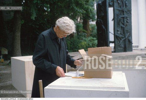 Caption: Nome: .LIPPOLD RICHARD.Descrizione: .ARTE SCULTORE.Credit: ©Graziano Arici/Rosebud2 / Costo: .A.Nazione: ..Cittˆ: ..Data: .1988