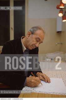 Nome: .LUZZATI EMANUELE.Descrizione: .ARTE TEATRO SCENOGRAFO.Credit: ©Graziano Arici/Rosebud2 / Costo: .A.Nazione: .ITALIA.Cittˆ: ..Data: .1990.
