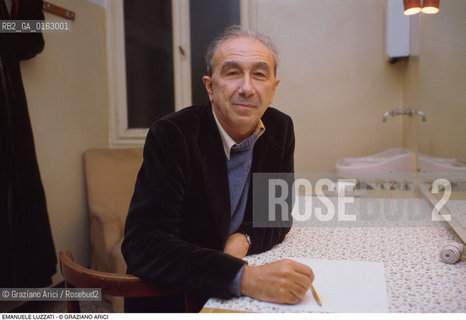 Nome: .LUZZATI EMANUELE.Descrizione: .ARTE TEATRO SCENOGRAFO.Credit: ©Graziano Arici/Rosebud2 / Costo: .A.Nazione: .ITALIA  .Cittˆ: ..Data: .1990.