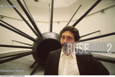 Caption: Nome: .MAINOLFI CARLO.Descrizione: .ARTE SCULTORE BIENNALE.Credit: ©Graziano Arici/Rosebud2 / Costo: .A.Nazione: .ITALIA.Cittˆ: ..Data: .1986