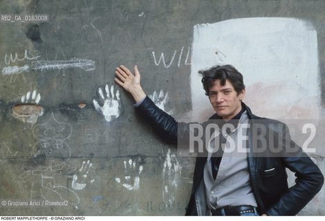 Caption: Nome: .MAPPLETHORPE  ROBERT.Descrizione: .ARTE FOTOGRAFO.Credit: ©Graziano Arici/Rosebud2 / Costo: .A.Nazione: .USA.Cittˆ: ..Data: .1984