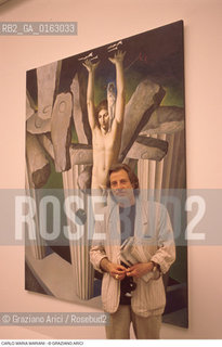 Caption: Nome: .MARIANI CARLO MARIA.Descrizione: .ARTE PITTORE.Credit: ©Graziano Arici/Rosebud2 / Costo: .A.Nazione: .ITALIA.Cittˆ: ..Data: .1984