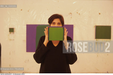 Caption: Nome: .MORGANTI MARIA .Descrizione: .ARTE PITTRICE.Credit: ©Graziano Arici/Rosebud2 / Costo: .A.Nazione: .ITALIA.Cittˆ: . .Data:.2000.