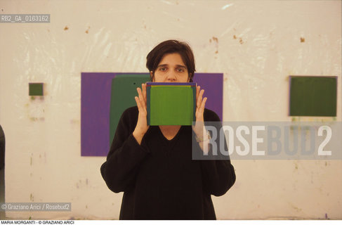 Caption: Nome: .MORGANTI MARIA .Descrizione: .ARTE PITTRICE.Credit: ©Graziano Arici/Rosebud2 / Costo: .A.Nazione: .ITALIA.Cittˆ: . .Data:.2000.