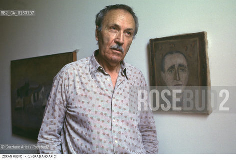 Nome: .MUSIC ZORAN.Descrizione: .ARTE PITTORE.Credit: ©Graziano Arici/Rosebud2 / Costo: .A.Nazione: .ITALIA.Cittˆ: .VENEZIA.Data: .1984.