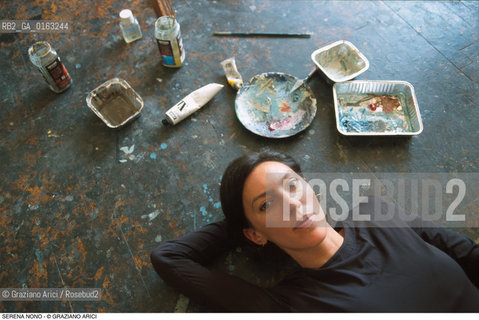 Caption: Nome: .NONO SERENA.Descrizione: .ARTE PITTRICE .Credit: ©Graziano Arici/Rosebud2 / Costo: .A.Nazione: .ITALIA.Cittˆ: . .Data:.2000.