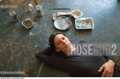 Caption: Nome: .NONO SERENA.Descrizione: .ARTE PITTRICE .Credit: ©Graziano Arici/Rosebud2 / Costo: .A.Nazione: .ITALIA.Cittˆ: . .Data:.2000.