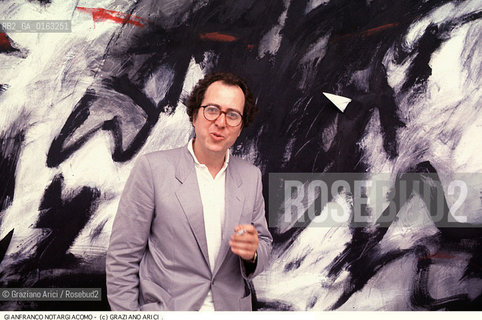 Nome: .NOTARGIACOMO GIANFRANCO.Descrizione: .ARTE PITTORE.Credit: ©Graziano Arici/Rosebud2 / Costo: .A.Nazione: .ITALIA.Cittˆ: .VENEZIA.Data: .1980.