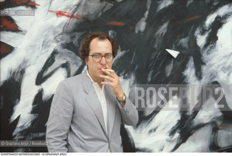 Caption: Nome: .NOTARGIACOMO GIANFRANCO.Descrizione: .ARTE PITTORE.Credit: ©Graziano Arici/Rosebud2 / Costo: .A.Nazione: .ITALIA.Cittˆ: ..Data: .1980