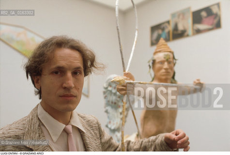 Caption: Nome: .ONTANI LUIGI.Descrizione: .ARTE.Credit: ©Graziano Arici/Rosebud2 / Costo: .A.Nazione: .ITALIA.Cittˆ: ..Data: .1983