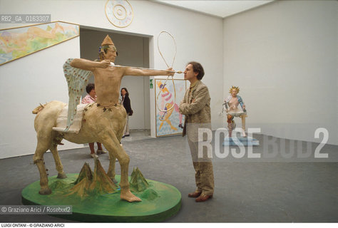 Caption: Nome: .ONTANI LUIGI.Descrizione: .ARTE.Credit: ©Graziano Arici/Rosebud2 / Costo: .A.Nazione: .ITALIA.Cittˆ: ..Data: .1983
