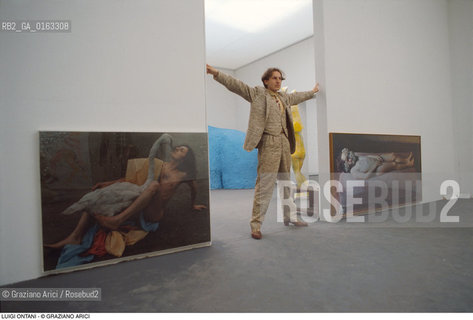 Caption: Nome: .ONTANI LUIGI.Descrizione: .ARTE.Credit: ©Graziano Arici/Rosebud2 / Costo: .A.Nazione: .ITALIA.Cittˆ: ..Data: .1983