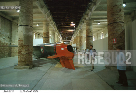 Nome:.PIVI PAOLA            .Descrizione:.XLVIII ESPOSIZIONE INTERNAZIONALE DARTE LA BIENNALE DI VENEZIA / OPERA DI PAOLA PIVI    ALL ARSENALE / AEROPLANO.XLVIII NTERNATIONAL ART EXHIBITION LA BIENNALE DI VENEZIA  /   WORK  OF  PAOLA PIVI / AIRPLANE / ARSENALE.Credit:.Graziano Arici/Rosebud2/.Costo:.A.Nazione:.ITALIA .ITALY.Cittˆ:.VENEZIA.VENICE.Data:.GIUGNO 1999