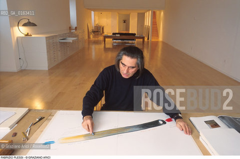 Caption: Nome: .PLESSI FABRIZIO.Descrizione: .ARTE VIDEO  STUDIO.Credit: ©Graziano Arici/Rosebud2 / Costo: .A.Nazione: .ITALIA.Cittˆ: ..Data: .1995