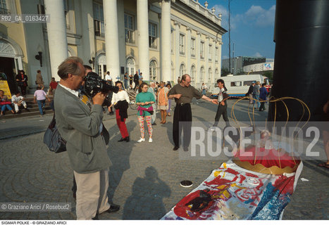 Caption: Nome: .POLKE SIGMAR.Descrizione: .ARTE PITTORE DOKUMENTA.Credit: ©Graziano Arici/Rosebud2 / Costo: .A.Nazione: .GERMANIA.Cittˆ: .KASSEL.Data: .1993