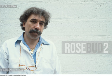 Caption: Nome: .POZZATI CONCETTO.Descrizione: .ARTE PITTORE.Credit: ©Graziano Arici/Rosebud2 / Costo: .A.Nazione: .ITALIA.Cittˆ: ..Data: .1980