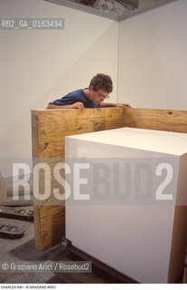 Caption: Nome: .RAY CHARLES.Descrizione: .ARTE BIENNALE.Credit: ©Graziano Arici/Rosebud2 / Costo: .A.Nazione: .USA.Cittˆ: ..Data: .1993