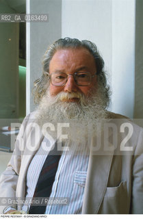 Caption: Nome: .RESTANY PIERRE.Descrizione: .ARTE CRITICO.Credit: ©Graziano Arici/Rosebud2 / Costo: .A.Nazione: .FRANCIA.Cittˆ: ..Data: .1993
