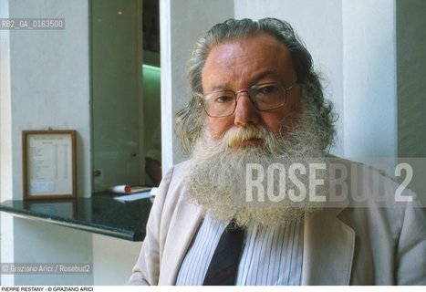 Caption: Nome: .RESTANY PIERRE.Descrizione: .ARTE CRITICO.Credit: ©Graziano Arici/Rosebud2 / Costo: .A.Nazione: .FRANCIA.Cittˆ: ..Data: .1993