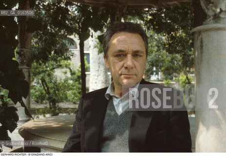 Caption: Nome: .RICHTER GERHARD.Descrizione: .ARTE PITTORE.Credit: ©Graziano Arici/Rosebud2 / Costo: .A.Nazione: .GERMANIA.Cittˆ: ..Data: .1984