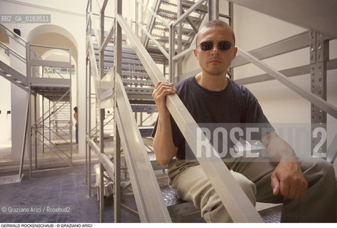Caption: Nome: .ROCKENSCHAUB GERWALD.Descrizione: .ARTE BIENNALE / CON SCALE.Credit: ©Graziano Arici/Rosebud2 / Costo: .A.Nazione: .AUSTRIA.Cittˆ: ..Data: .1995