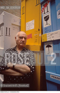 Caption: Nome: .ROTELLA MIMMO.Descrizione: .ARTE PITTORE.Credit: ©Graziano Arici/Rosebud2 / Costo: .A.Nazione: .ITALIA.Cittˆ: ..Data: .1990