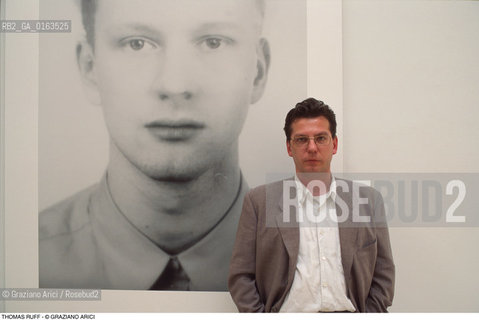 Caption: Nome: .RUFF THOMAS.Descrizione: .ARTE FOTOGRAFIA BIENNALE.Credit: ©Graziano Arici/Rosebud2 / Costo: .A.Nazione: .GERMANIA.Cittˆ: ..Data: .1995