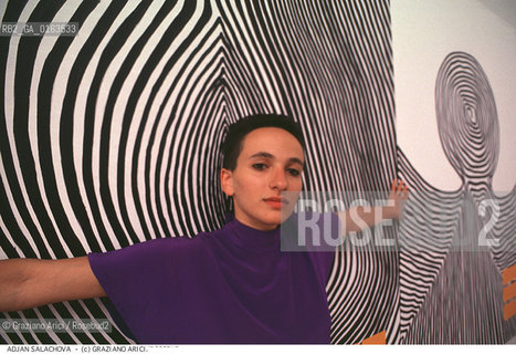 Nome: .SALACHOVA ADJAN.Descrizione: .ARTE BIENNALE PITTORE.Credit: ©Graziano Arici/Rosebud2 / Costo: .A.Nazione: .RUSSIA.Cittˆ: .VENEZIA.Data: .1988.