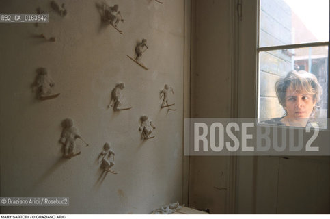 Caption: Nome: .SARTORI MARY .Descrizione: .ARTE PITTRICE.Credit: ©Graziano Arici/Rosebud2 / Costo: .A.Nazione: .ITALIA.Cittˆ: . .Data:.2000.