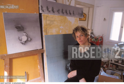 Caption: Nome: .SARTORI MARY .Descrizione: .ARTE PITTRICE.Credit: ©Graziano Arici/Rosebud2 / Costo: .A.Nazione: .ITALIA.Cittˆ: . .Data:.2000.