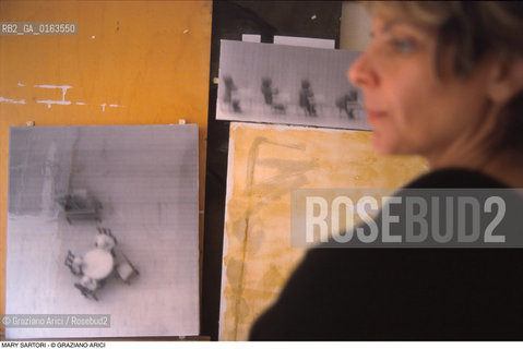 Caption: Nome: .SARTORI MARY .Descrizione: .ARTE PITTRICE.Credit: ©Graziano Arici/Rosebud2 / Costo: .A.Nazione: .ITALIA.Cittˆ: . .Data:.2000.
