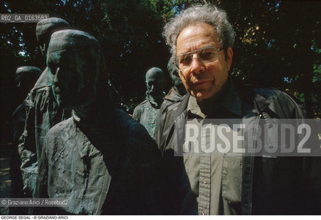 Caption: Nome: .SEGAL GEORGE.Descrizione: .ARTE SCULTORE BIENNALE POP ART.Credit: ©Graziano Arici/Rosebud2 / Costo: .A.Nazione: .USA.Cittˆ: ..Data: .1988