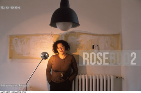 Caption: Nome: .SIEFF ANITA.Descrizione: .ARTE PITTRICE FOTOGRAFA / LAMPADA.Credit: ©Graziano Arici/Rosebud2 / Costo: .A.Nazione: .ITALIA.Cittˆ: . .Data:.2000.