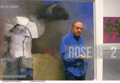 Nome: .SANTOMASO GIUSEPPE.Descrizione: .ARTE BIENNALE PITTORE.Credit: ©Graziano Arici/Rosebud2 / Costo: .A.Nazione: .ITALIA.Cittˆ: .VENEZIA.Data: .1988.