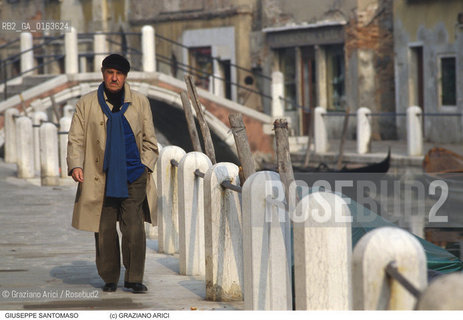 Nome: .SANTOMASO GIUSEPPE.Descrizione: .ARTE PITTORE / A VENEZIA.Credit: ©Graziano Arici/Rosebud2 / Costo: .A.Nazione: .ITALIA.Cittˆ: .VENEZIA.Data: .1980.