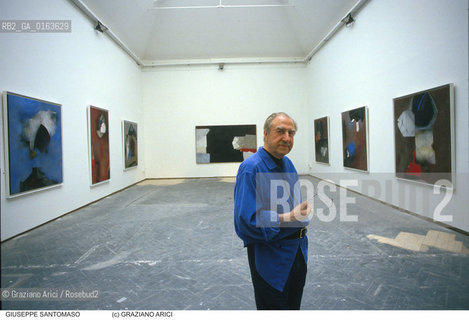 Nome: .SANTOMASO GIUSEPPE.Descrizione: .ARTE BIENNALE PITTORE.Credit: ©Graziano Arici/Rosebud2 / Costo: .A.Nazione: .ITALIA.Cittˆ: .VENEZIA.Data: .1988.