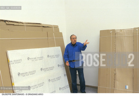 Nome: .SANTOMASO GIUSEPPE.Descrizione: .ARTE BIENNALE PITTORE.Credit: ©Graziano Arici/Rosebud2 / Costo: .A.Nazione: .ITALIA.Cittˆ: .VENEZIA.Data: .1988.