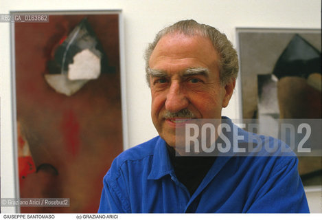 Nome: .SANTOMASO GIUSEPPE.Descrizione: .ARTE BIENNALE PITTORE.Credit: ©Graziano Arici/Rosebud2 / Costo: .A.Nazione: .ITALIA.Cittˆ: .VENEZIA.Data: .1988.