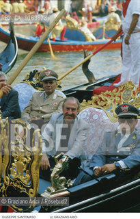 Nome: .SANTOMASO GIUSEPPE.Descrizione: .ARTE PITTORE BARCA MILITARI REGATA STORICA VENEZIA.Credit: ©Graziano Arici/Rosebud2 / Costo: .A.Nazione: .ITALIA.Cittˆ: .VENEZIA.Data: .1988.